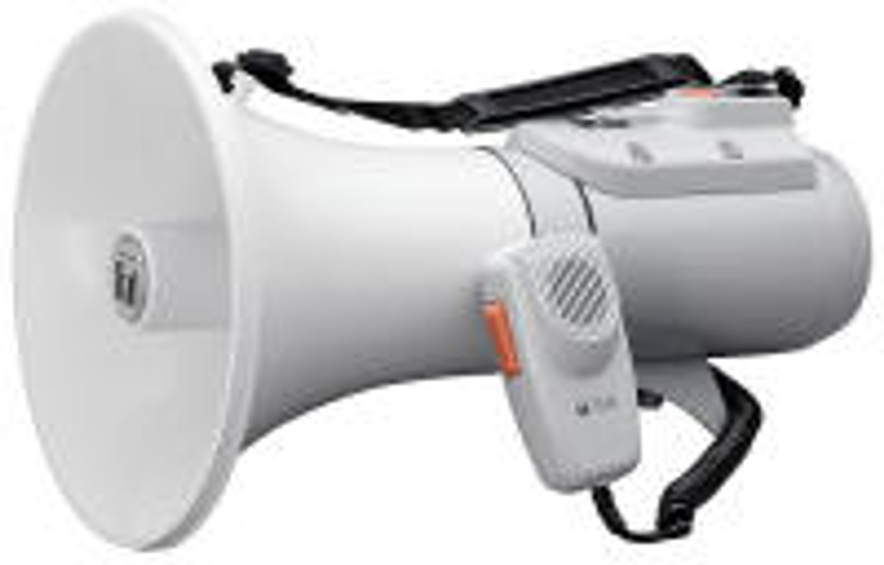 TOA ER-2230W White 30W Shoulder Megaphone With Whistle