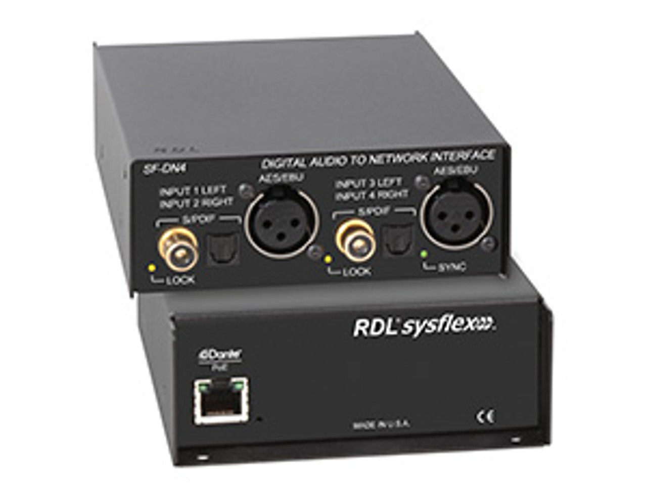 RDL SF-DN4 Digital Audio to Network Interface (SF-DN4)