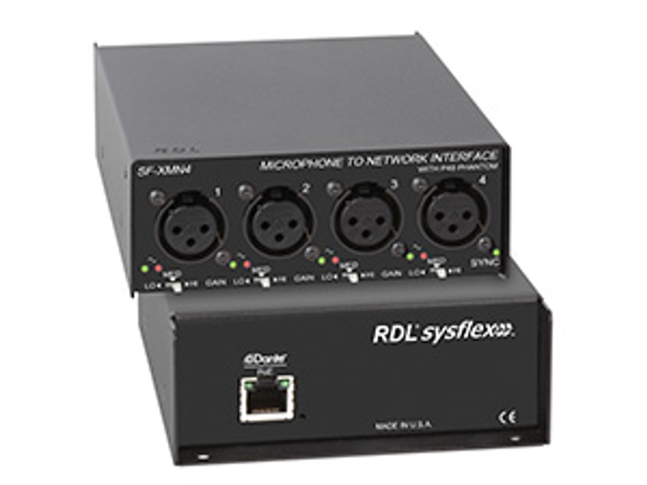 RDL SF-XMN4 Microphone to Network Interface (SF-XMN4)