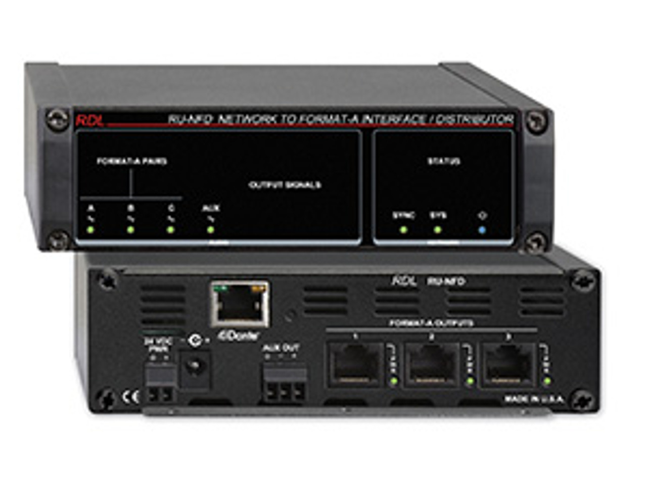 RDL RU-NFD Network to Format-A Interface/Distributor (RU-NFD)