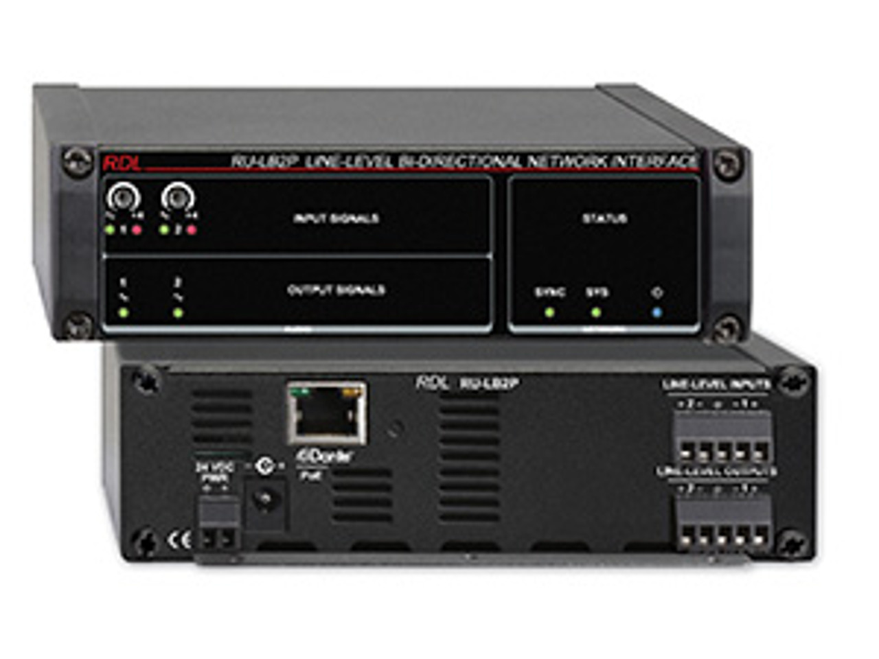 RDL RU-LB2P Line-Level Bi-Directional Network Interface (RU-LB2P)