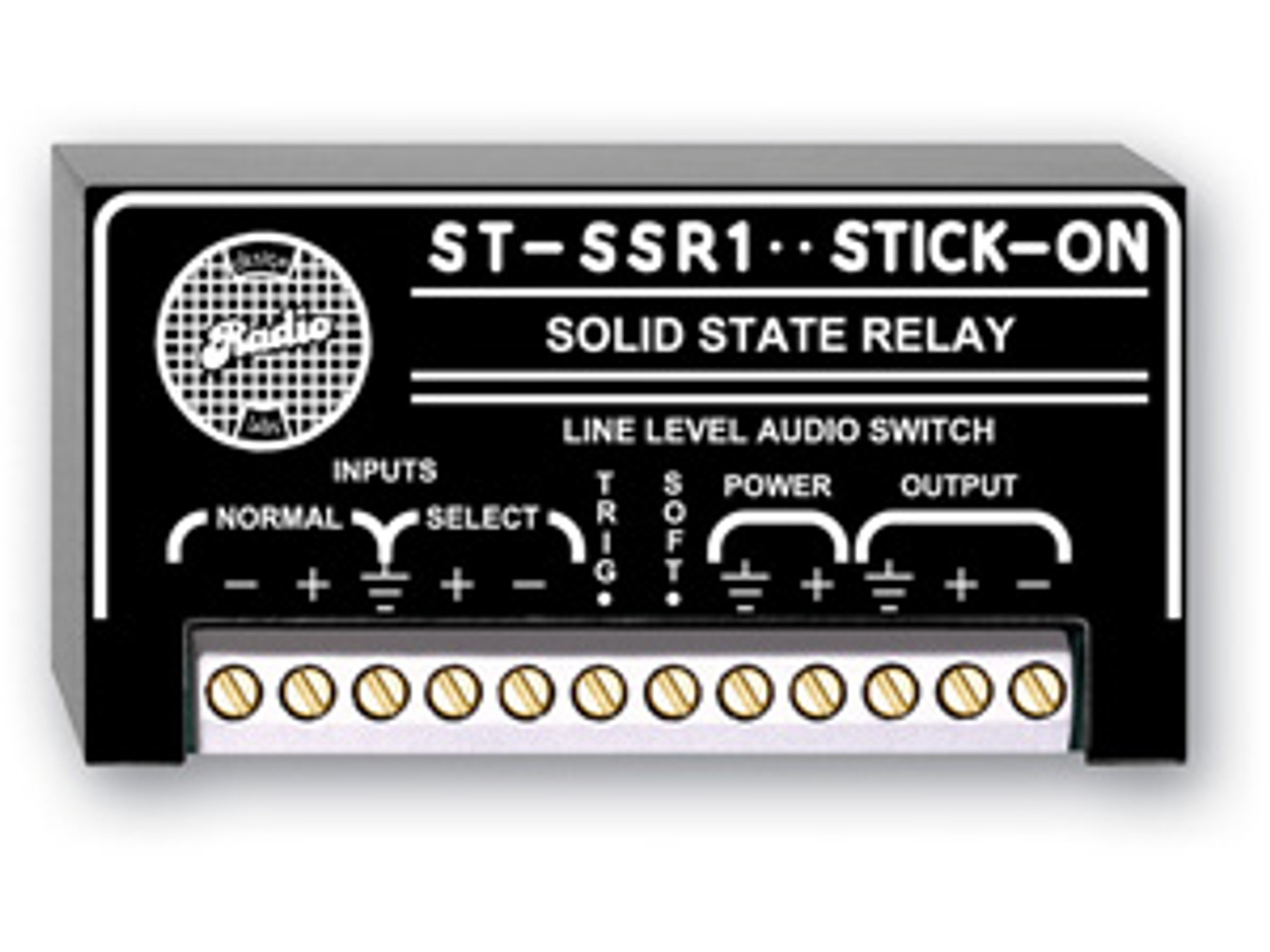 RDL ST-SSR1 Line-Level Audio Switch - 2x1 (ST-SSR1)