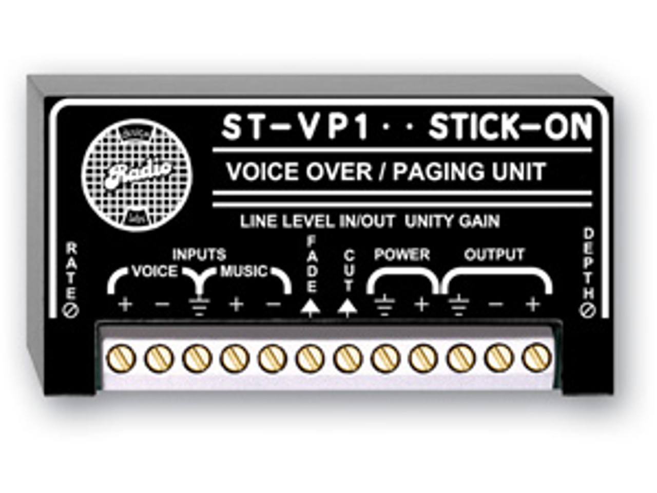 RDL ST-VP1 Voice-Over / Paging Module - Manual (ST-VP1)
