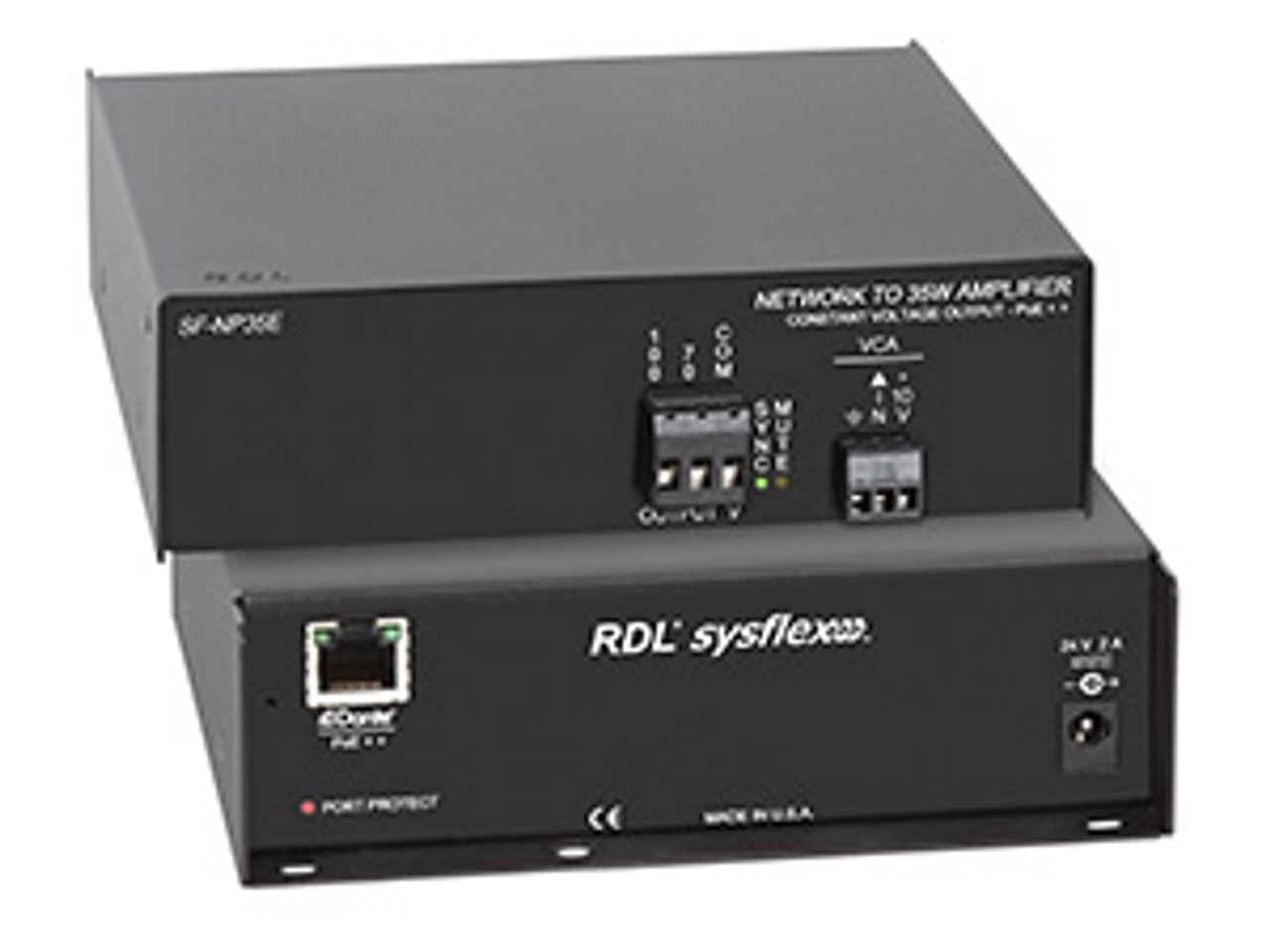 RDL SF-NP35E Dante to 70/100V Mono Audio Amplifier (SF-NP35E)