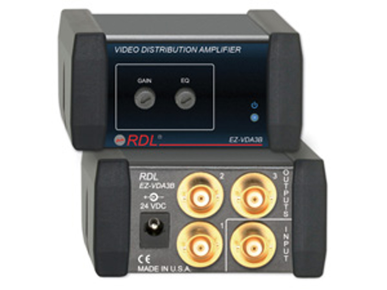 RDL EZ-VDA3B 1x3 Composite Distribution Amplifier (BNC) (EZ-VDA3B)