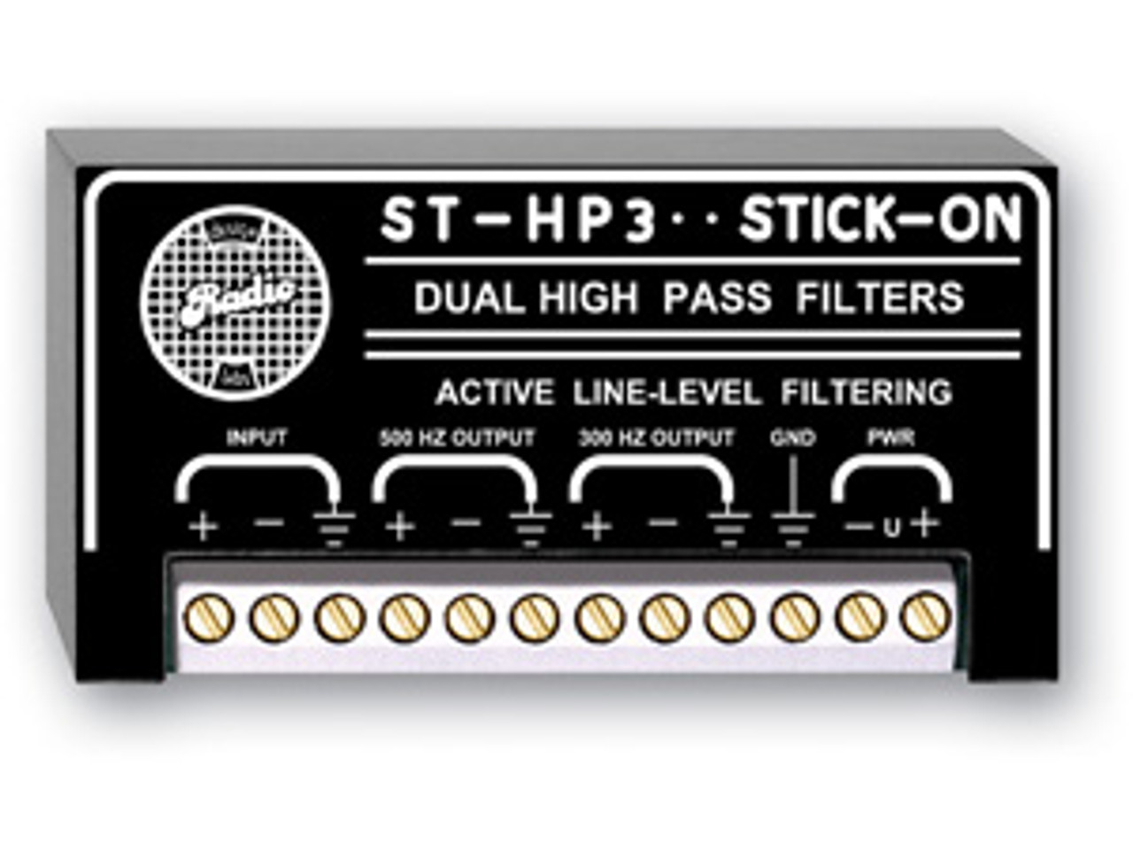 RDL ST-HP3 Stick-On Series Dual High-Pass Filters (ST-HP3)