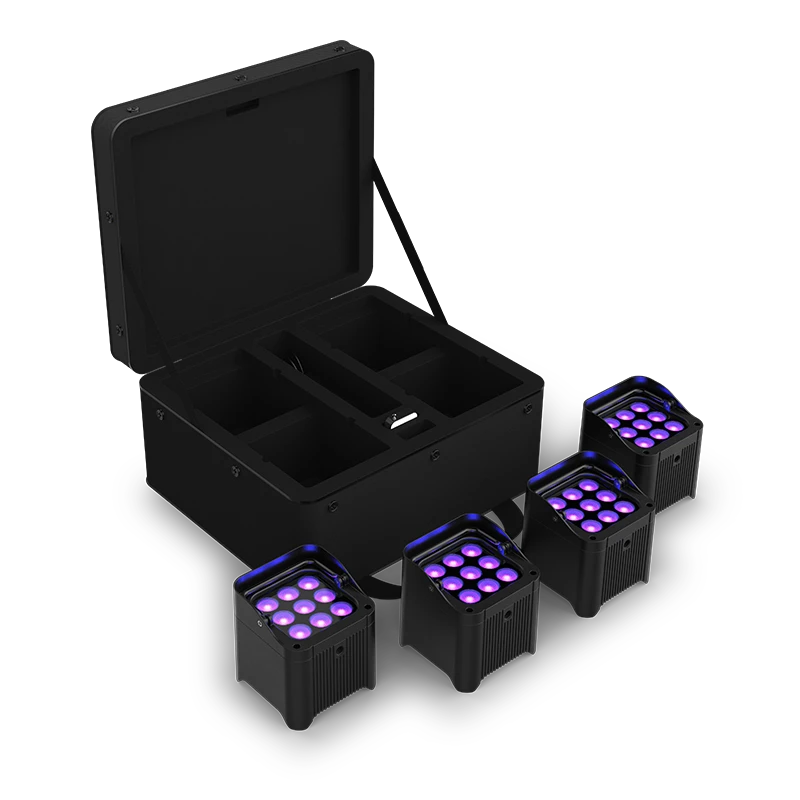 Chauvet DJ FREEDOMPARH9IPX4 with four powerful Freedom Par H9 IP