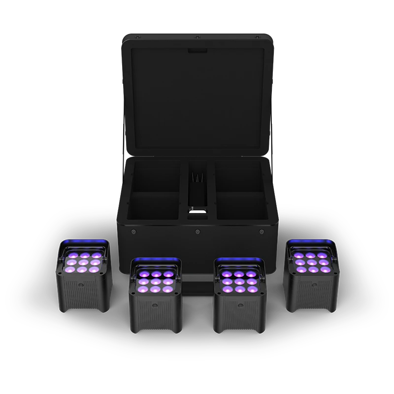 Chauvet DJ FREEDOMPARH9IPX4 with four powerful Freedom Par H9 IP