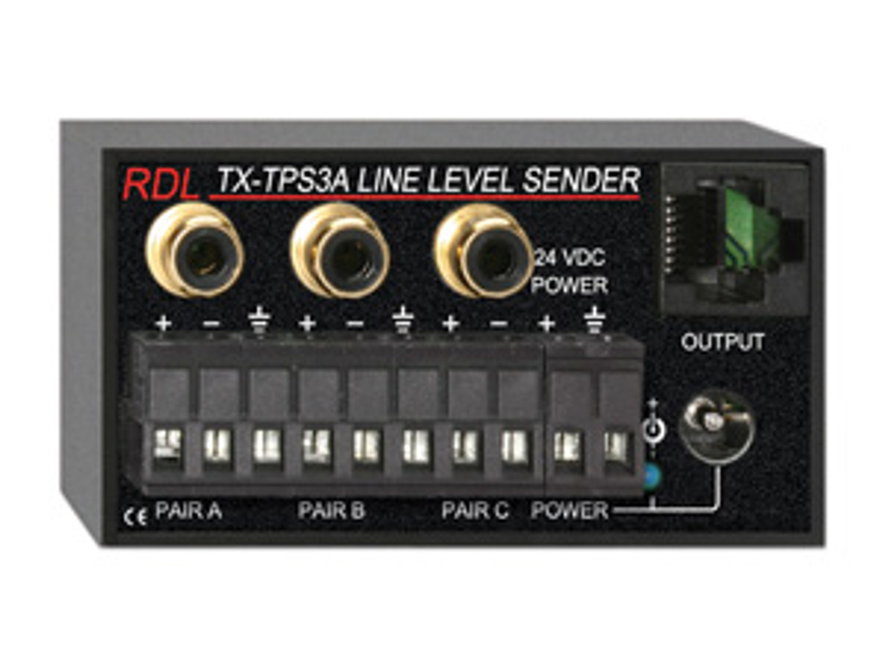 RDL TX-TPS3A Active Three-Pair Sender - Twisted Pair Format-A (TX-TPS3A)