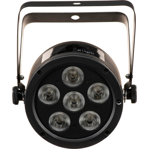 Chauvet DJ SLIMPARH6ILS SlimPAR H6 ILS Low Profile 6-in-1 LED PAR (RGBAW+UV) (SLIMPARH6ILS)