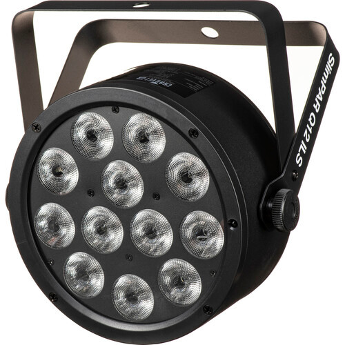 Chauvet DJ SLIMPARQ12ILS SlimPAR Q12 ILS Low Profile Quad-Color LED Wash (RGBA) (SLIMPARQ12ILS)