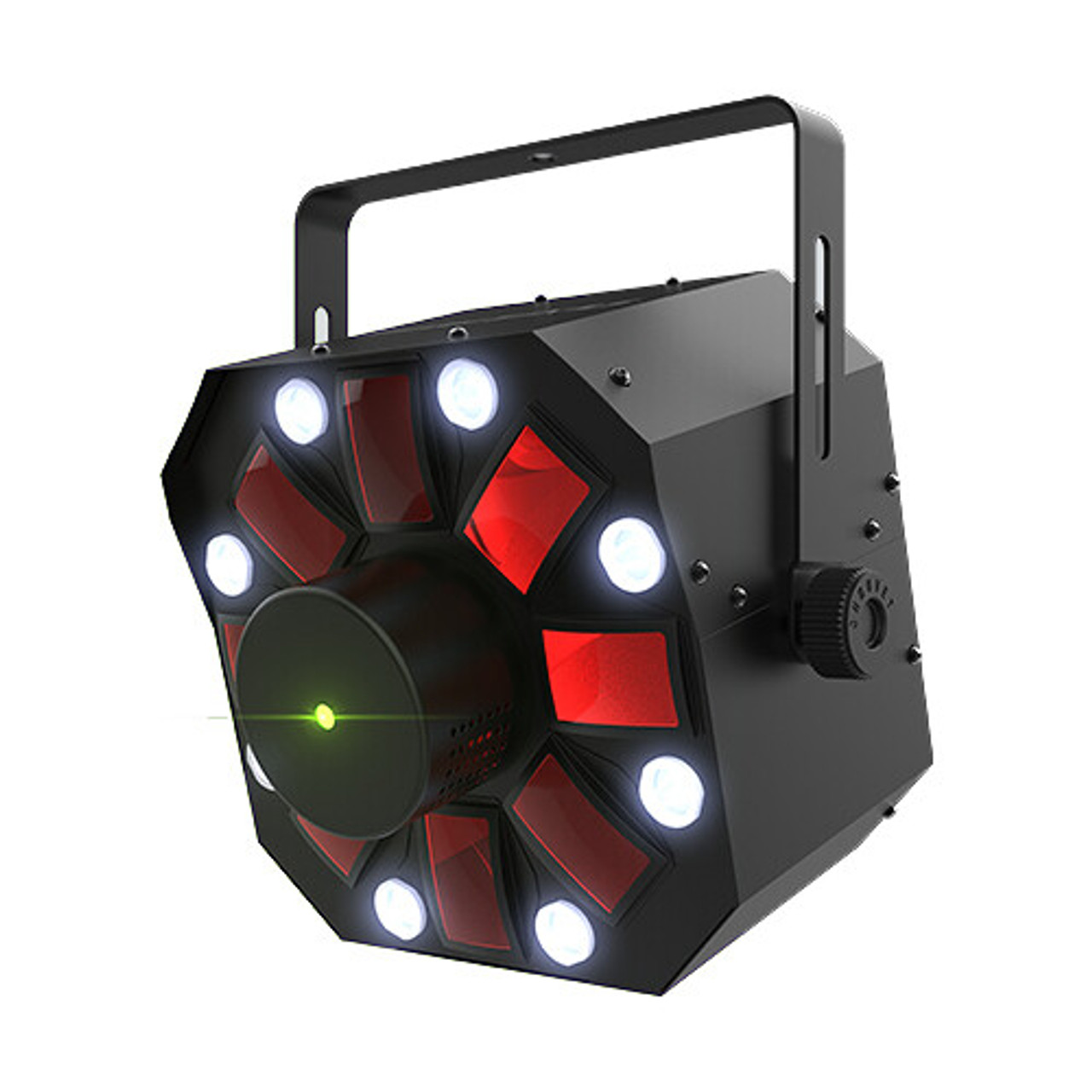 Chauvet DJ SWARM5FXILS Swarm 5 FX ILS 3-in-1 Multi-Effects with Derby, Lasers, and Strobe (SWARM5FXILS)