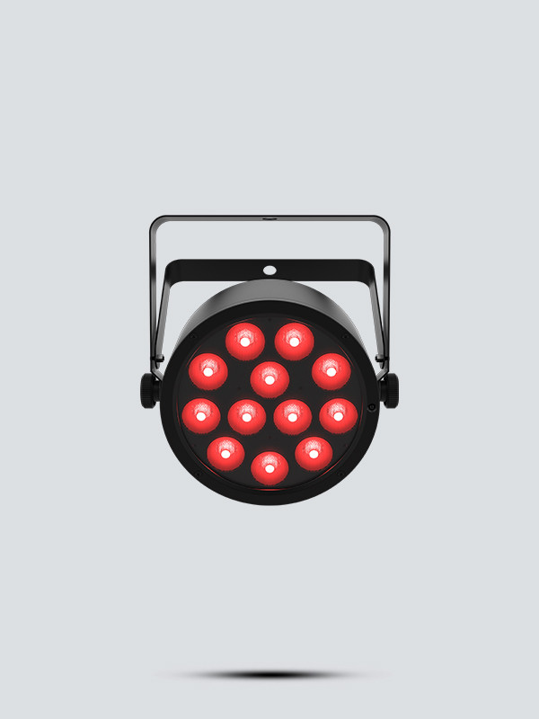 Chauvet DJ SLIMPART12ILS SlimPAR T12 ILS Low-Profile Tricolor LED PAR Light (SLIMPART12ILS)