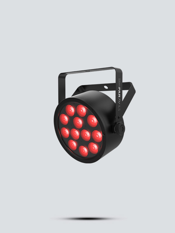Chauvet DJ SLIMPART12ILS SlimPAR T12 ILS Low-Profile Tricolor LED PAR Light (SLIMPART12ILS)