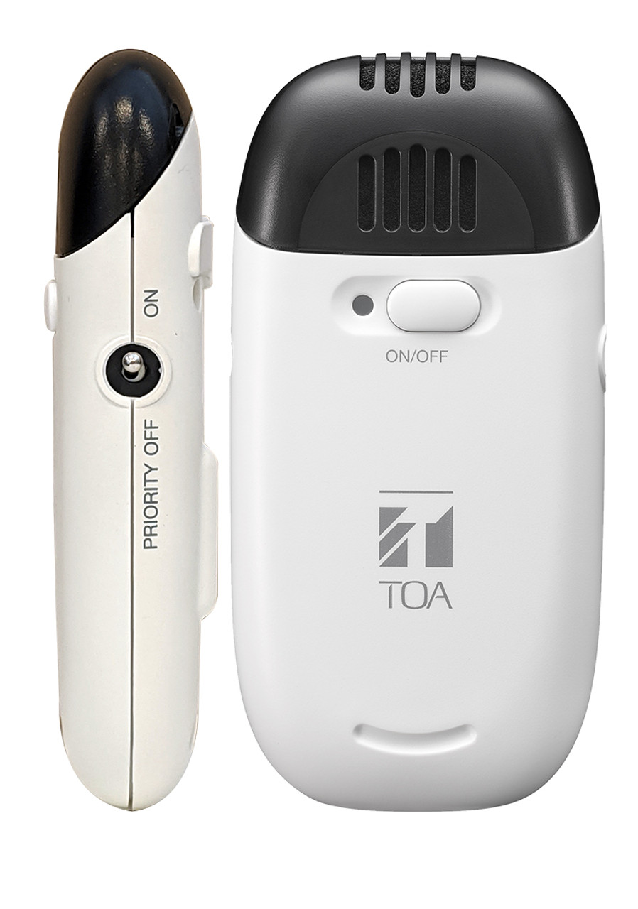 TOA IR-310M Lightweight Hands-Free Infrared Wireless Microphone