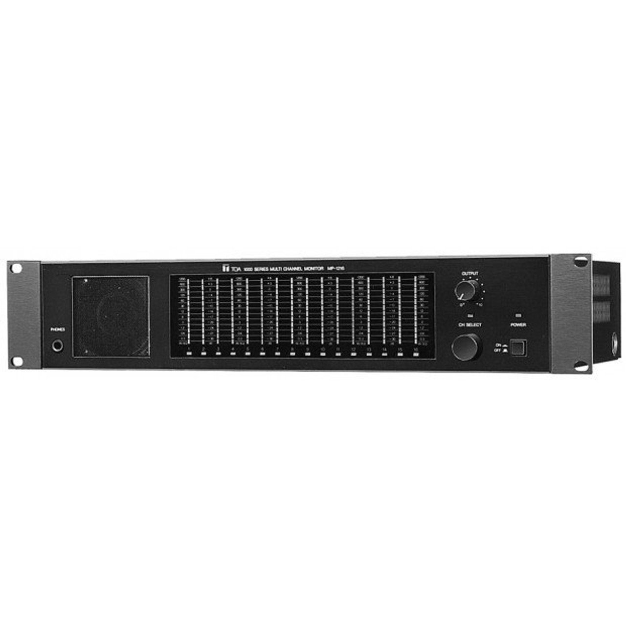 TOA MP-1216 US Amplified Rack Monitor Panel (MP-1216 US)