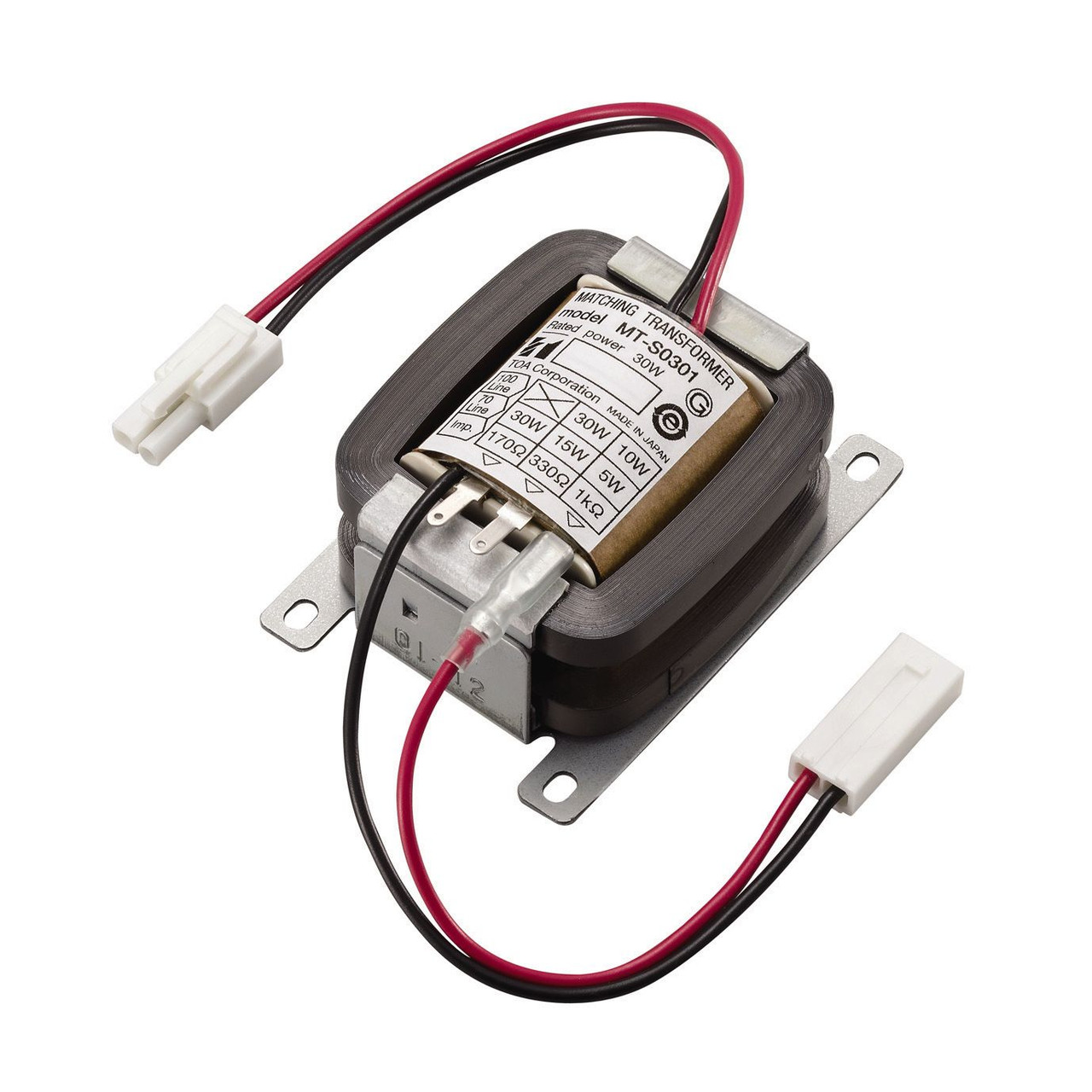 TOA MT-S0301 Matching Transformer For High-Impedance Operation