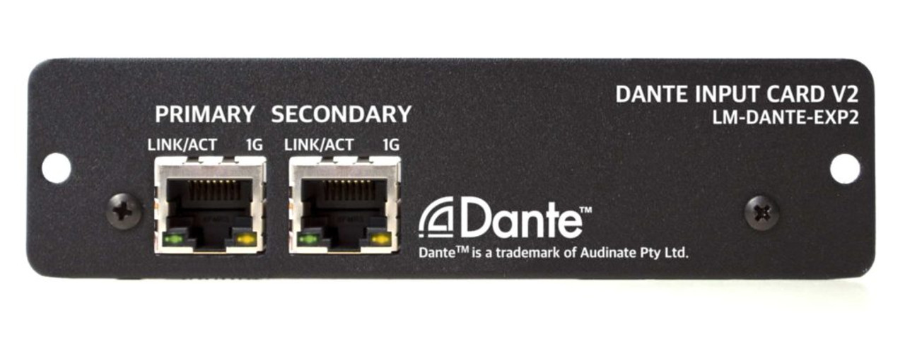 Livemix LM-DANTE-EXP2 Dante Option Card (LM-DANTE-EXP2)