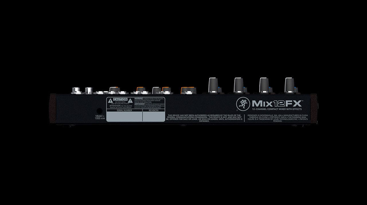 Mackie Mix12FX 12-Channel Compact Effects Mixer - GoKnight