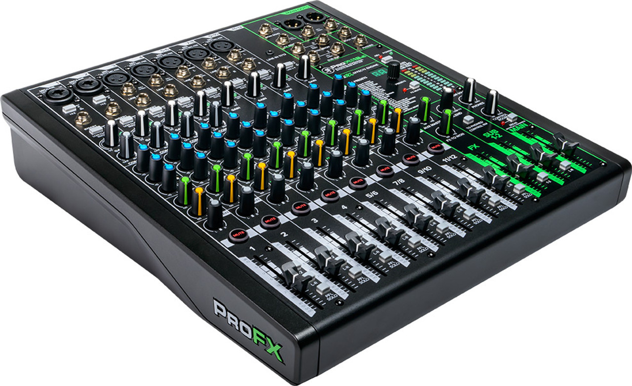 Mackie ProFX12v3 12-Channel Professional Effects Mixer with USB