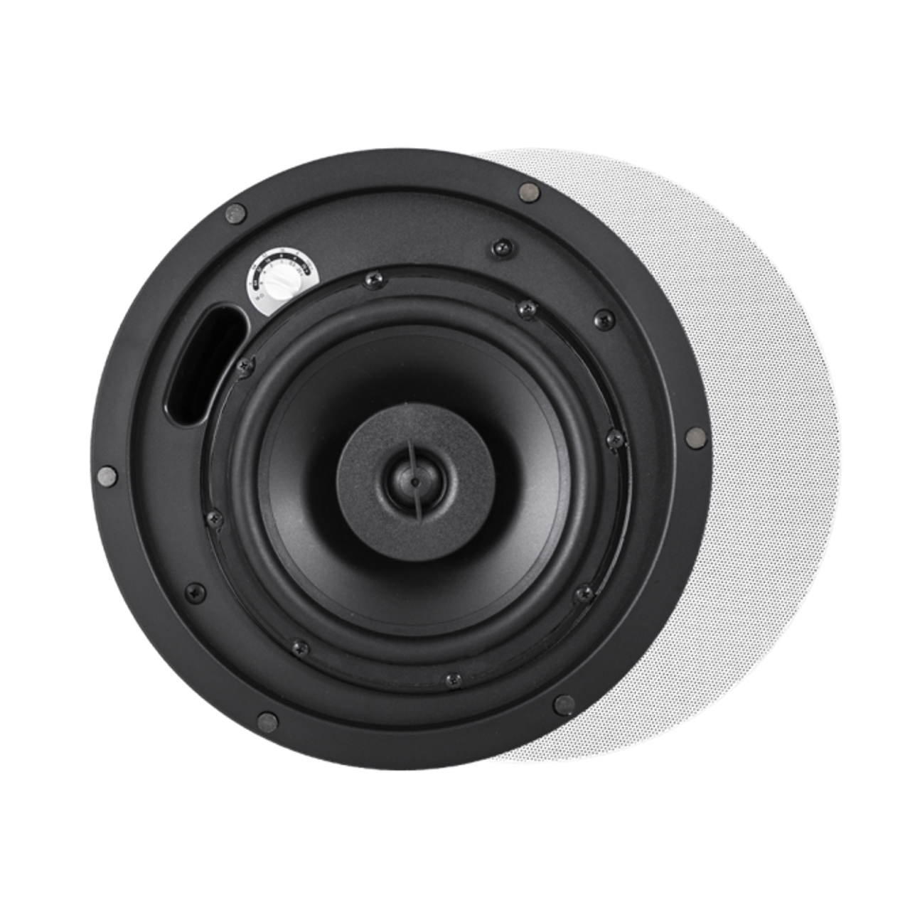 SoundTube CM82-BGM-II-WH 8" In-Ceiling Background Music Speaker with Seamless Magnetic Grille (CM82-BGM-II-WH)