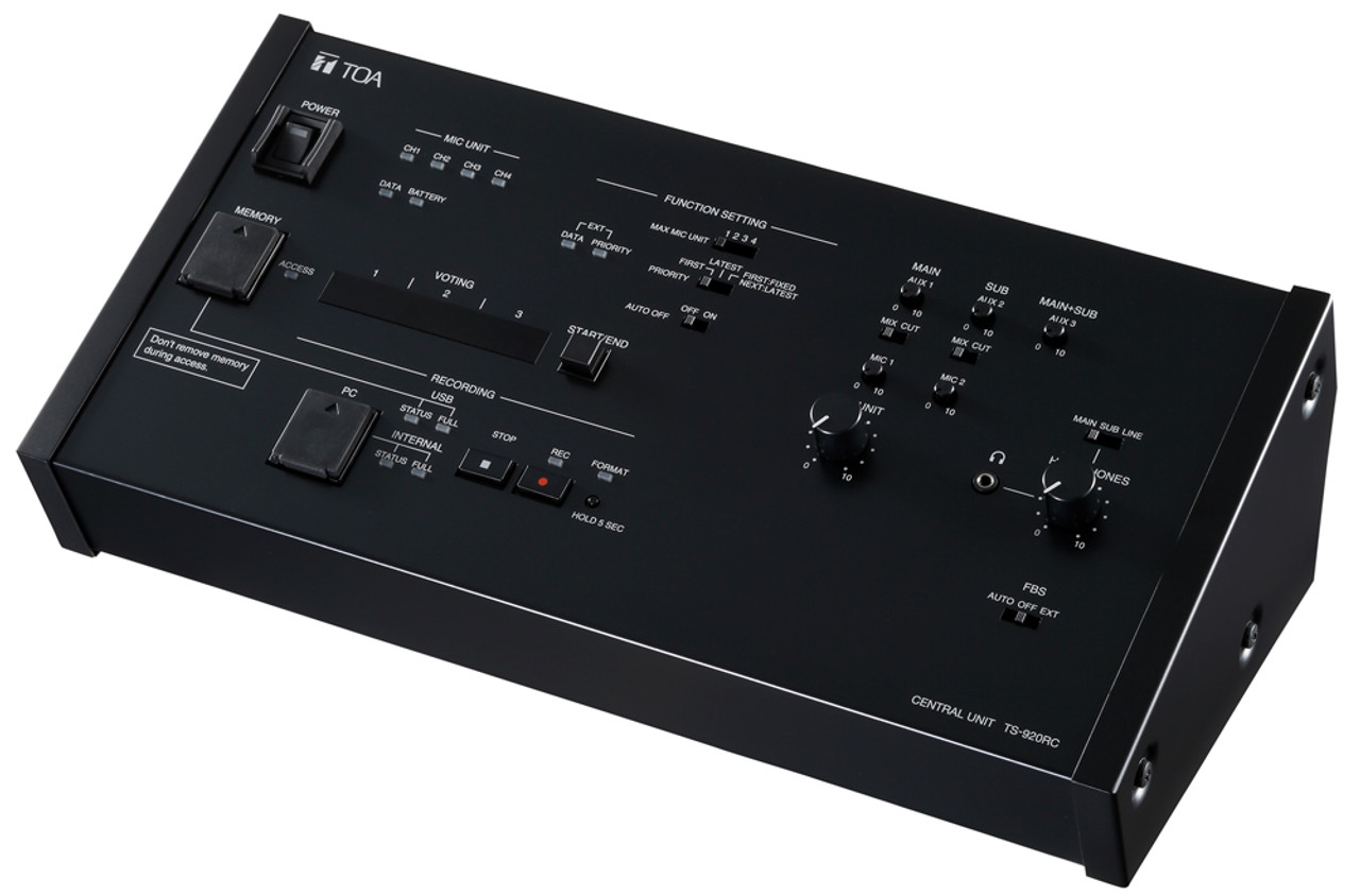 TOA TS-920RC System Controller With Recording, Voting And Simultaneous Interpretation Channel