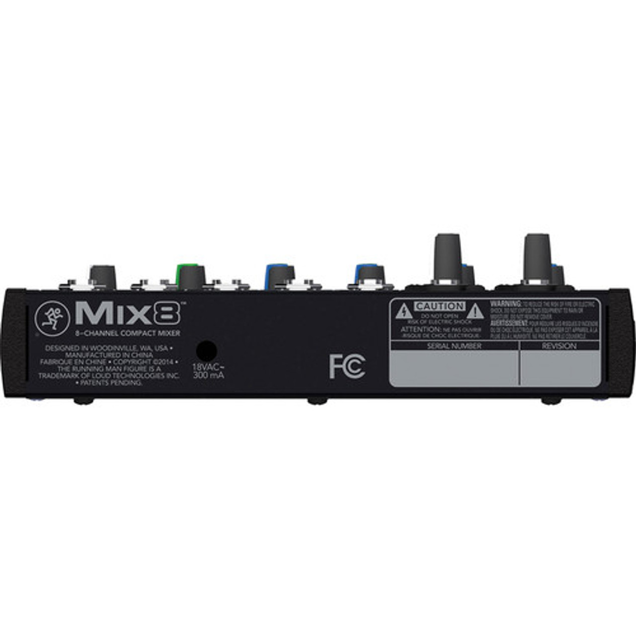 Mackie MIX8 8-Channel Compact Mixer (2044095-00)