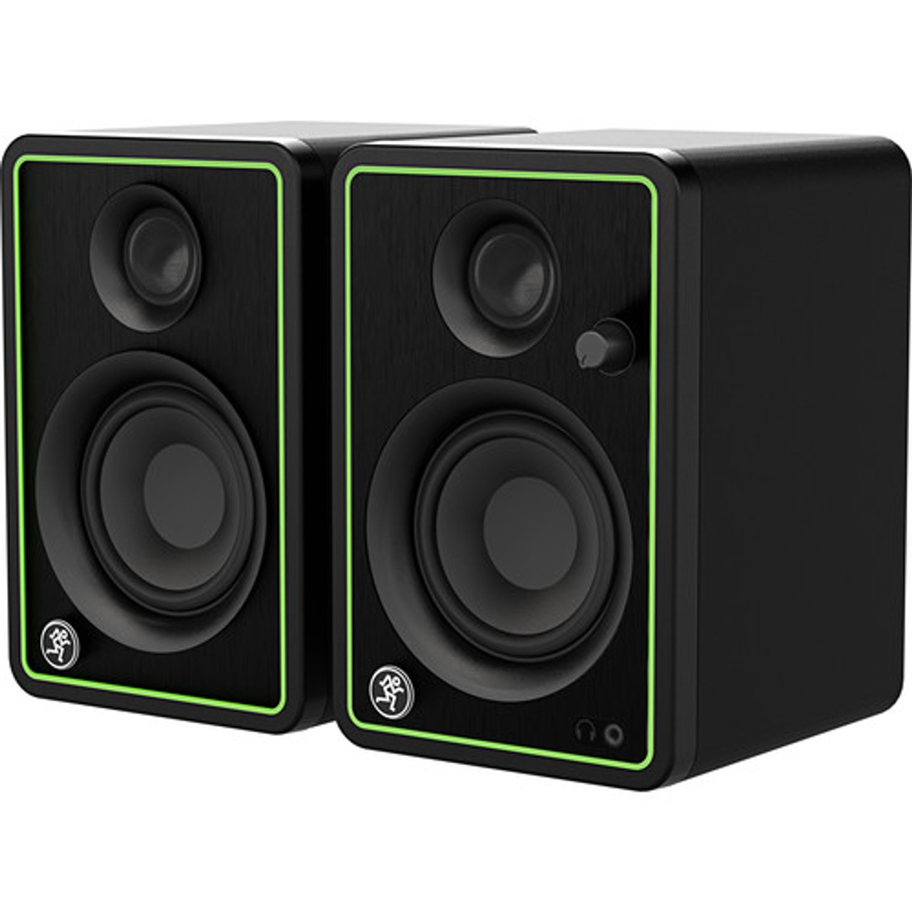 Mackie CR3-XBT Creative Reference Series 3" Multimedia Monitors with Bluetooth (Pair, Green) (CR3-XBT)