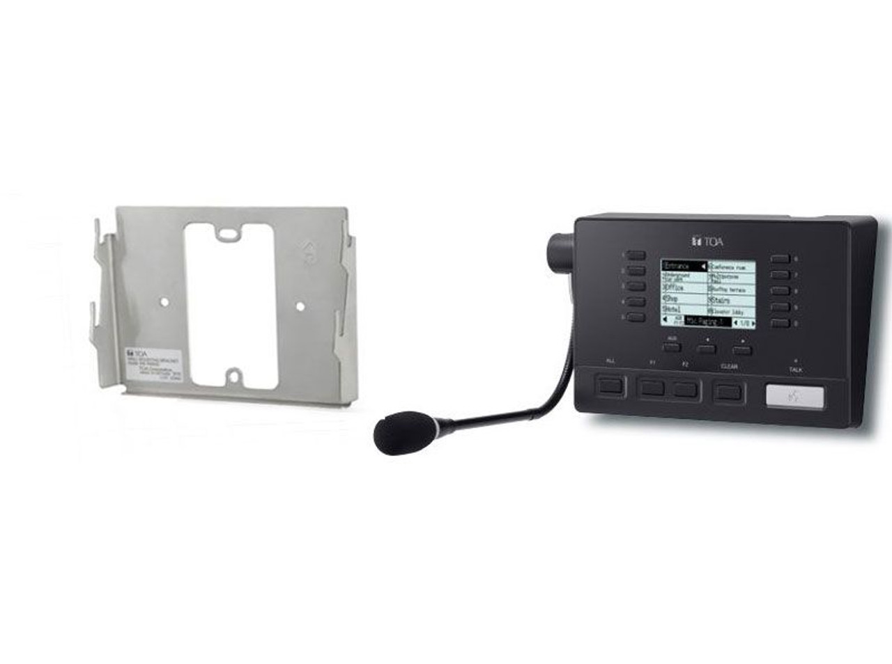 TOA RM-500 General Remote Microphone With LCD 