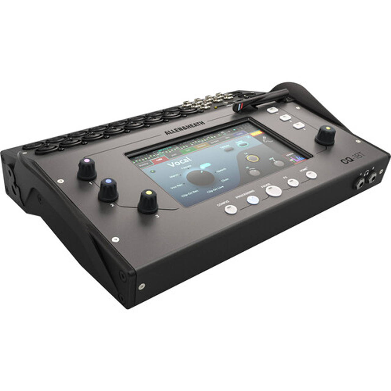  Allen & Heath AH-CQ18T Compact 18-Channel Digital Mixer with Touchscreen (AH-CQ18T)