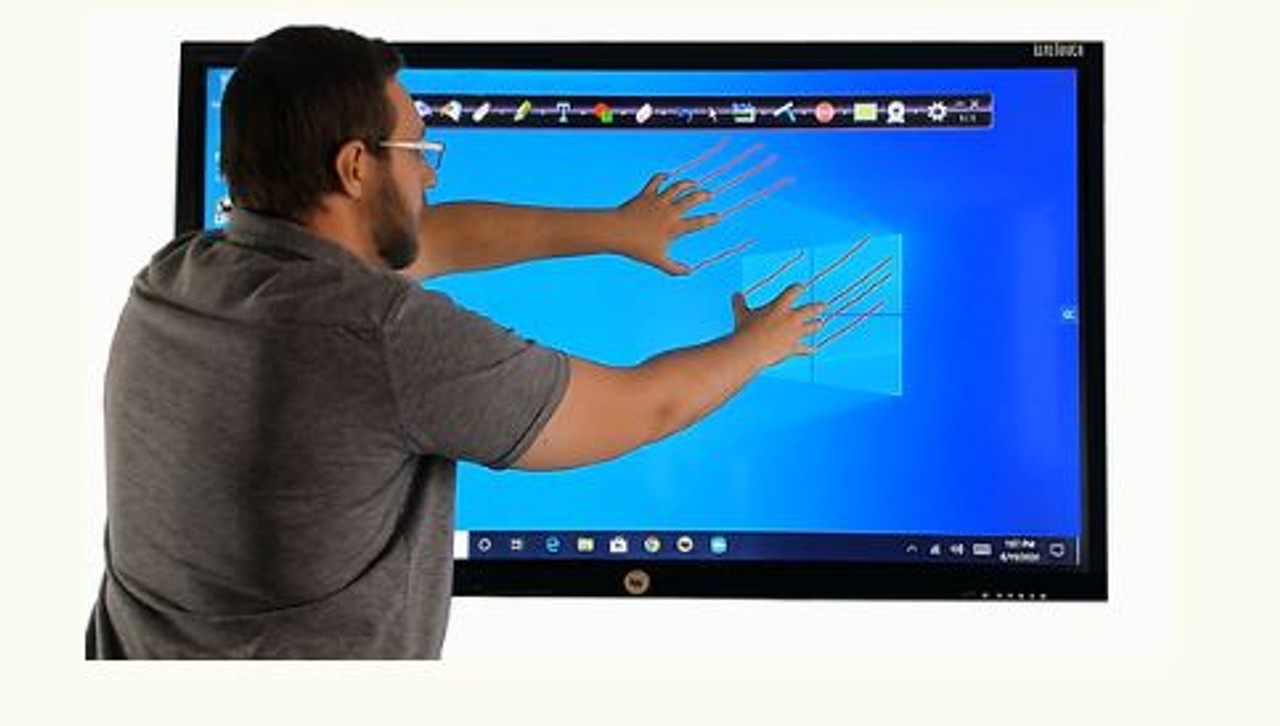 LiteTouch 55LTouchProD 55” LiteTouch 4K Anti-Glare Touch Screen With Built In Windows 10 Pro PC with Intel i5 10500t