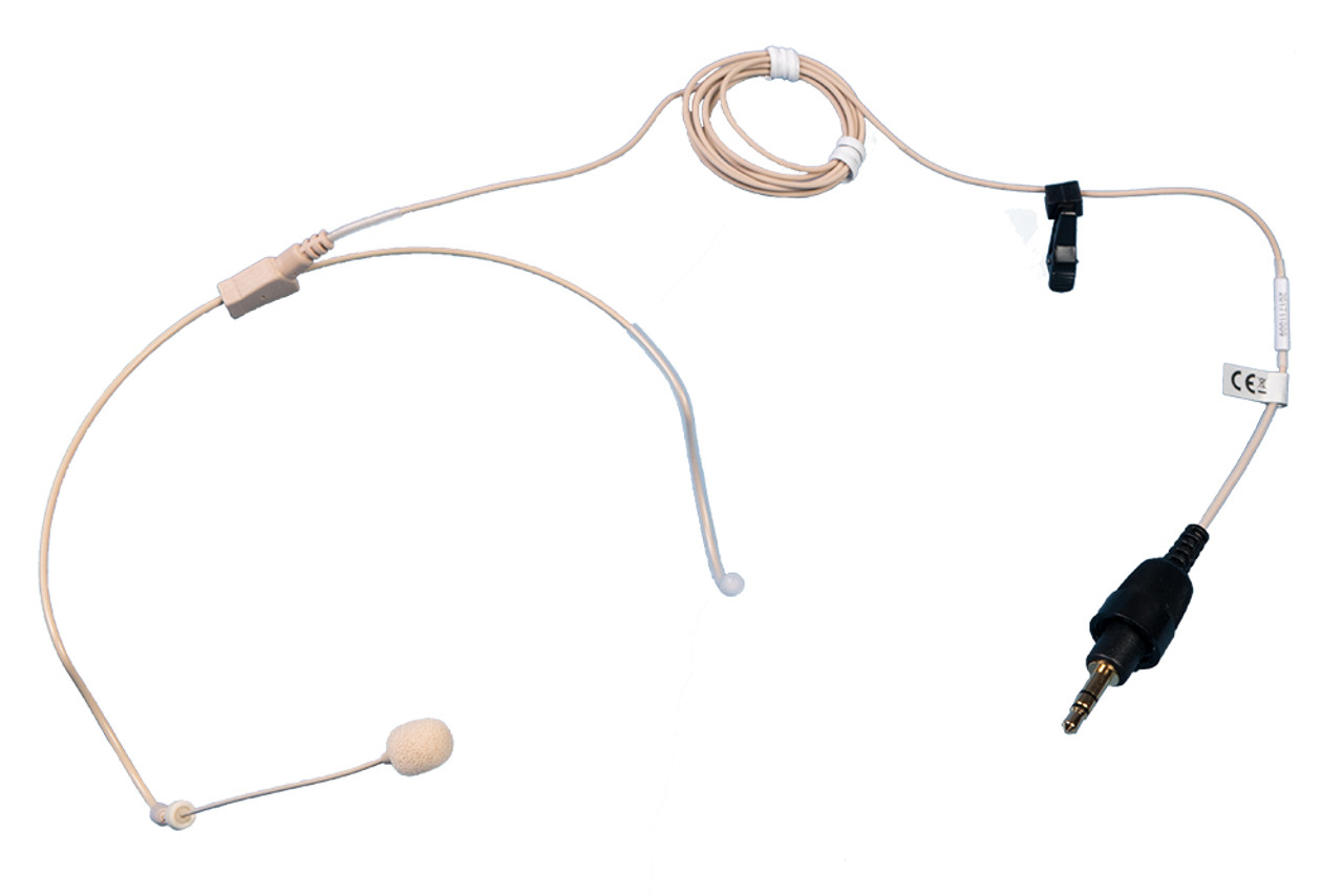 TOA YP-M5000H Omnidirectional Beige Color Headset Microphone