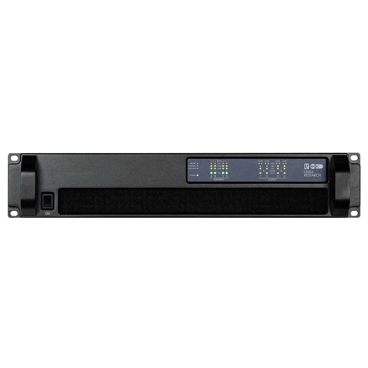 Linea Research LR-44C06 Dante Four Channel Installation Amplifier 6,000 Watts RMS