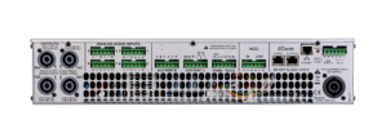 Linea Research LR-88C03 Dante Eight Channel Installation Amplifier 3,000 Watts RMS
