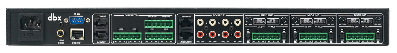 DBX DBX-1261MVVM Digital Zone Processor With ANC 