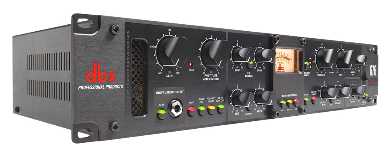 DBX DBX676FX Tube Microphone Preamp Channel Strip