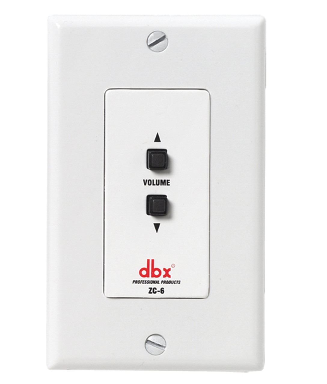 DBX DBXZC6V Six Wall Mounted Push Button Up/Down Controller