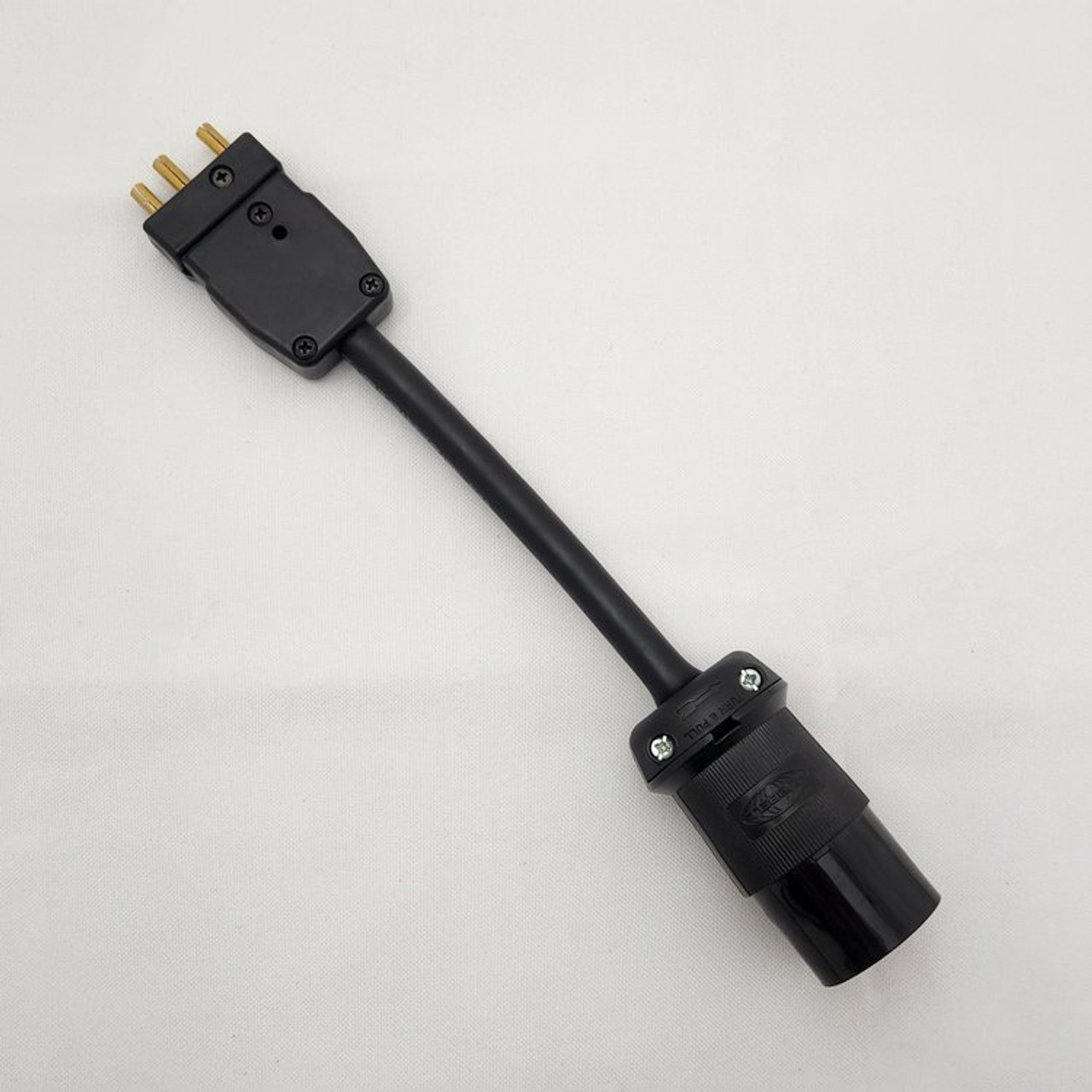 PlugsPlus 20A Female L6-20 Twist to 20A Male Stage Pin (AD2323/20MC)