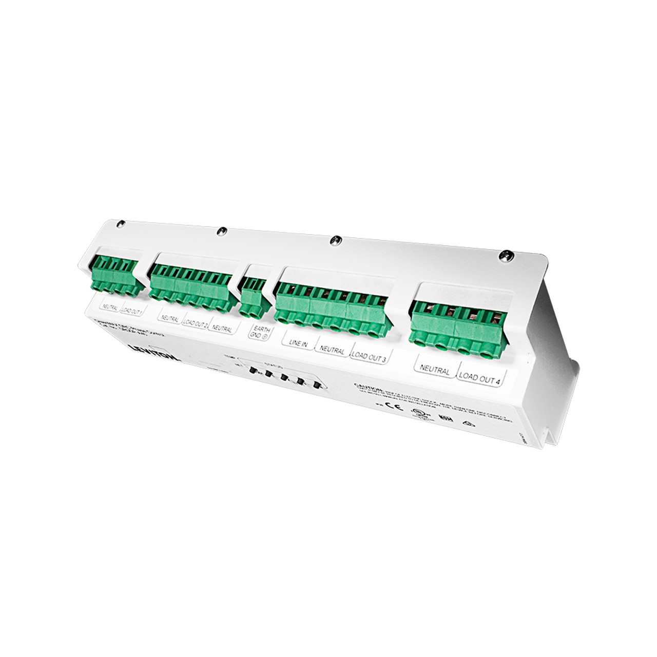 Leviton DRDDP-A40 GreenMAX DRC, Dimmer, 4 Channel, LED Controller, 2.5 Amps per Channel, 120-277VAC 