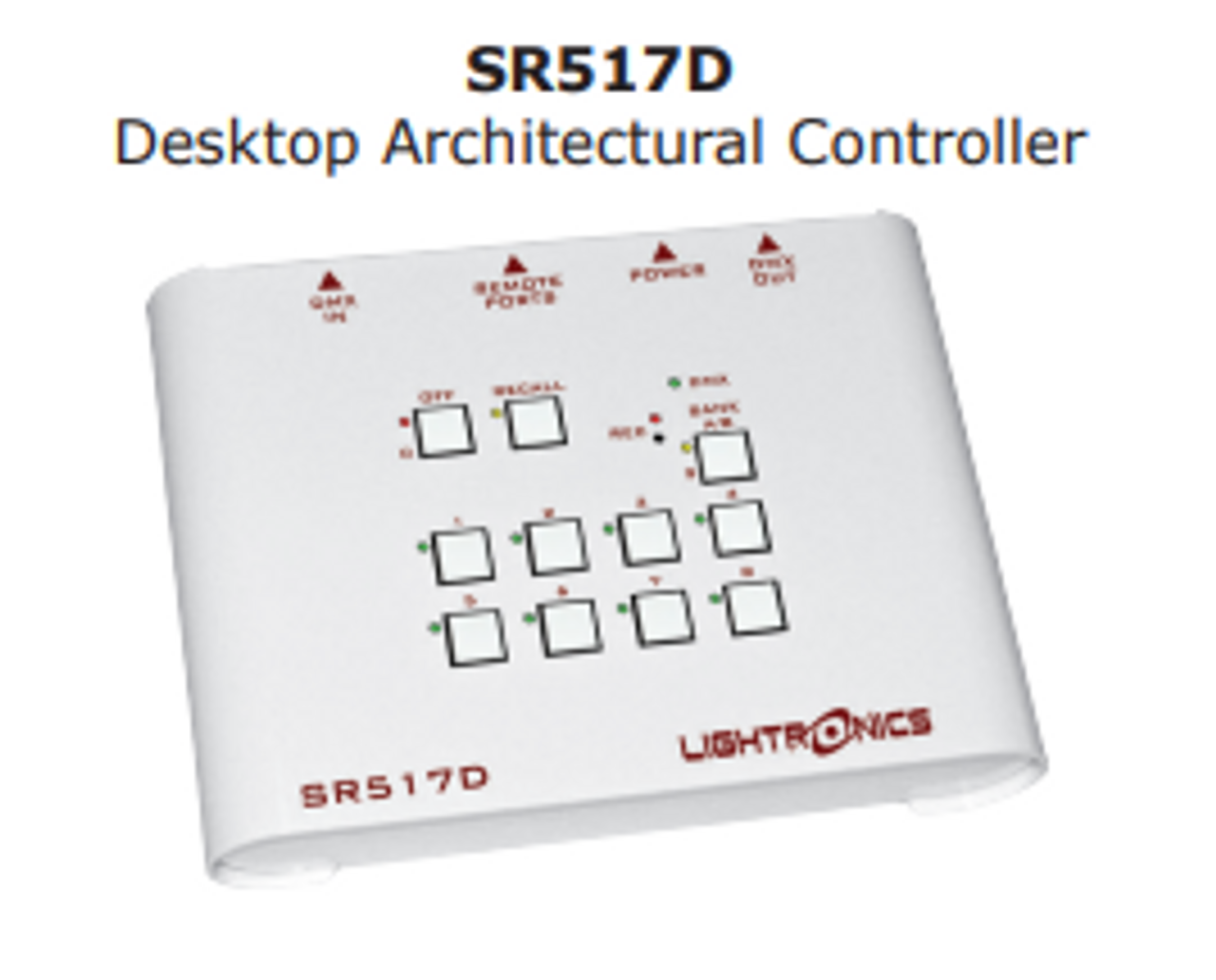 Lightronics SR517D Desktop Architectural Controller