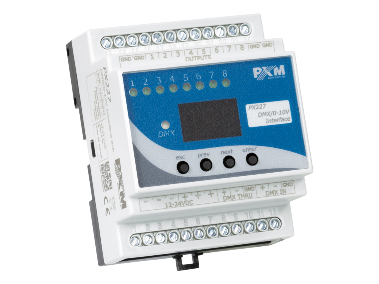 PXM Lighting PX227 0-10 Volt DMX Interface (PX227)