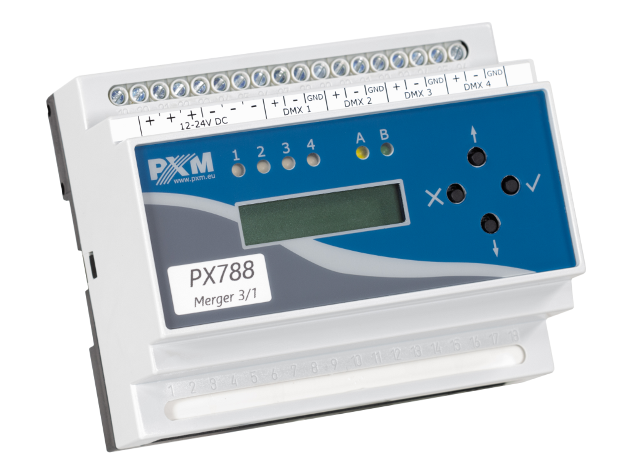 PXM Lighting PX788 Merger DMX 3/1 (PX788)