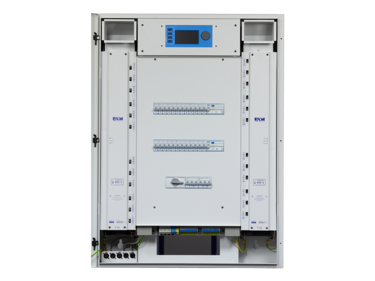 PXM Lighting PX814-B AC+ Dimmer Relays; 1 RCD for 12 circuits (PX814-B)