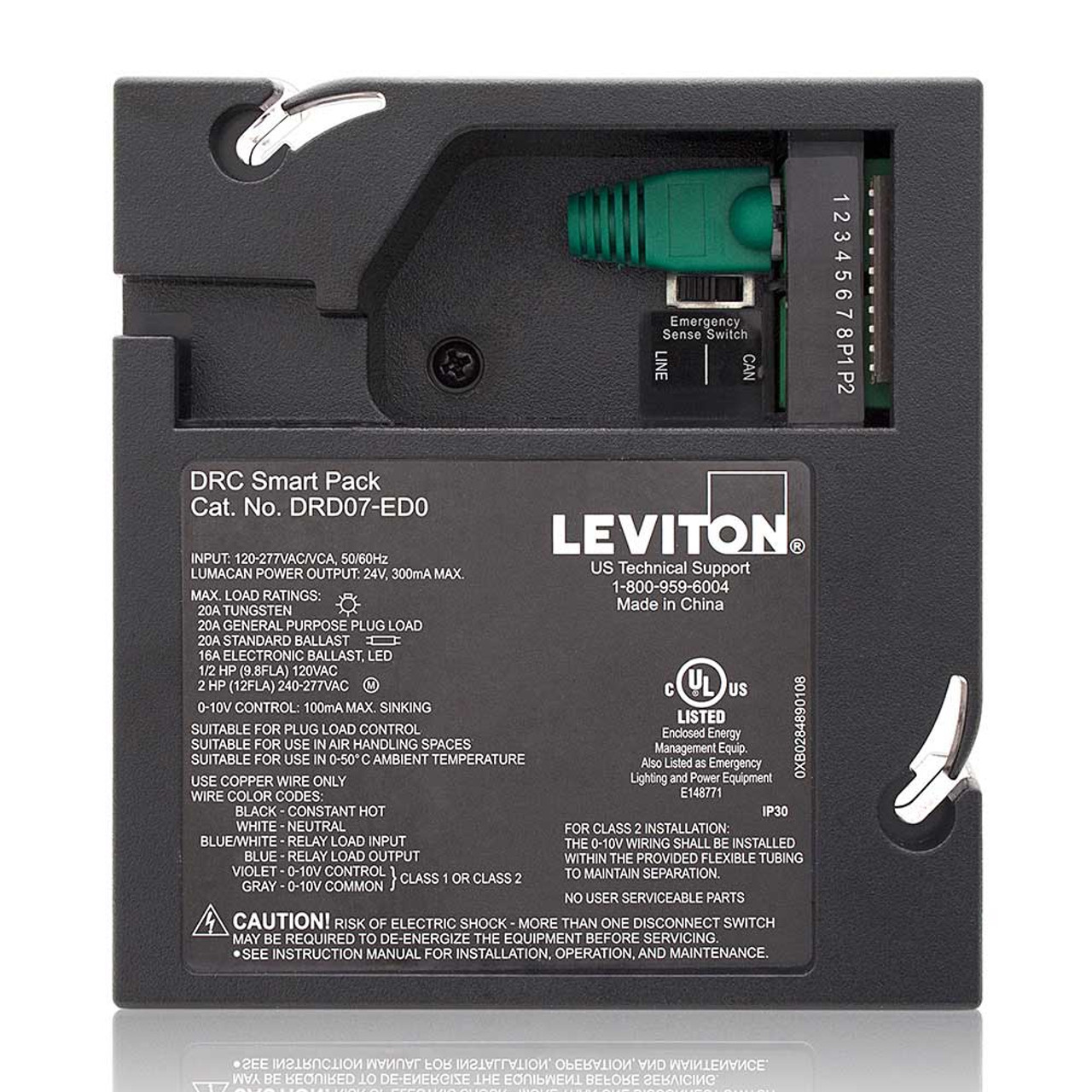 Leviton DRD07-E30 GreenMAX® DRC, Smart Pack, LED Controller, 347VAC (DRD07-E30)