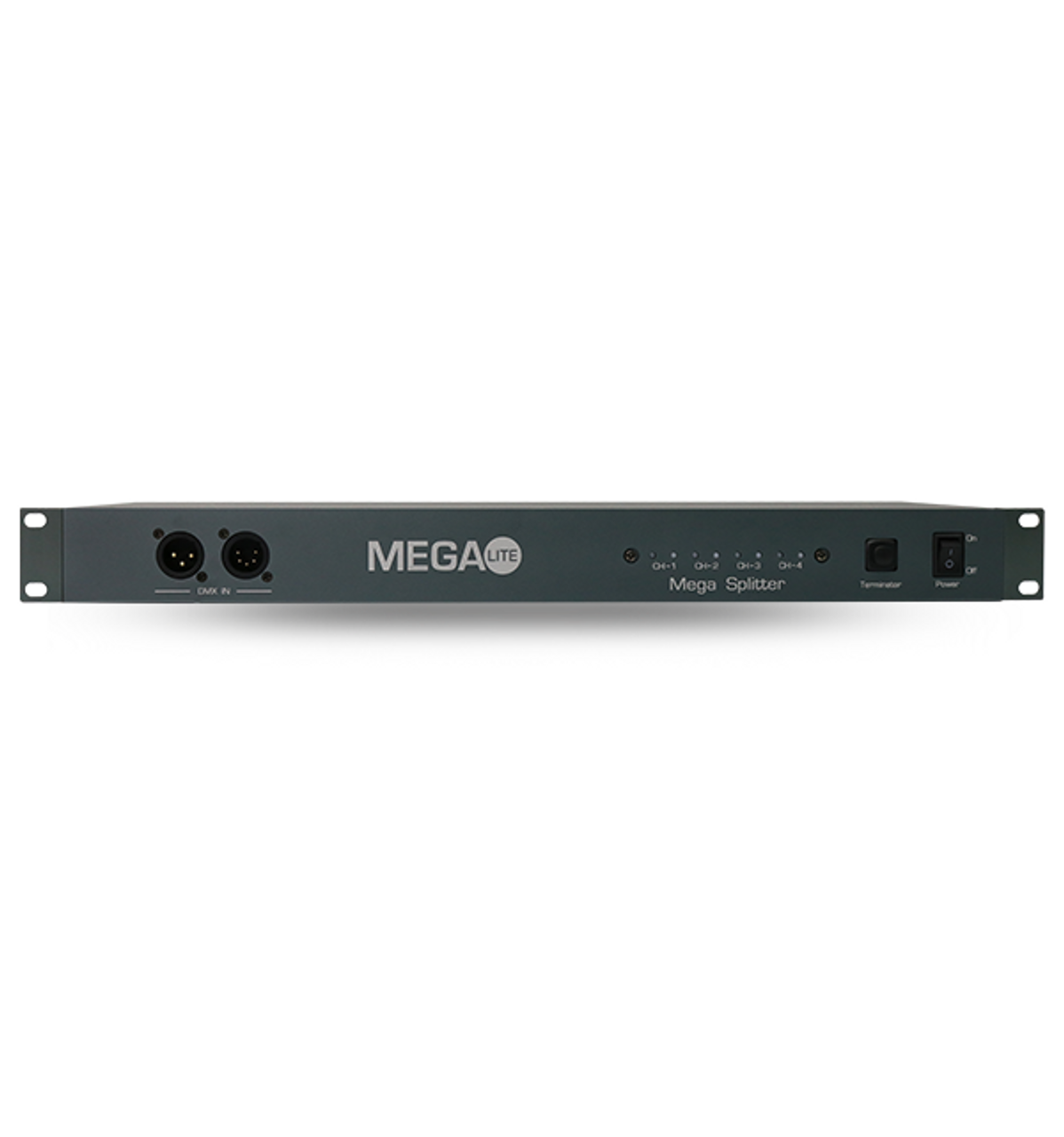 MegaLite MC1040 Mega Splitter Built-In 4 Port Splitter Rack Mount