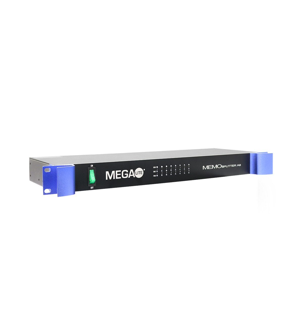 MegaLite MC1070 MEMO Splitter A8 DMX Signal Amplifier Distributor