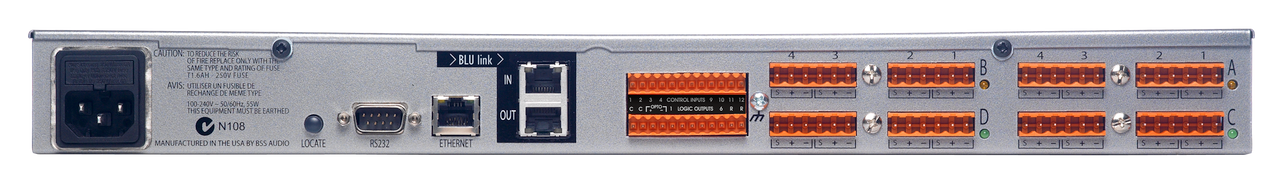 BSS BLU160 Networked Signal Processor and Fault-Tolerant Bus Chassis (BSSBLU160M-US)