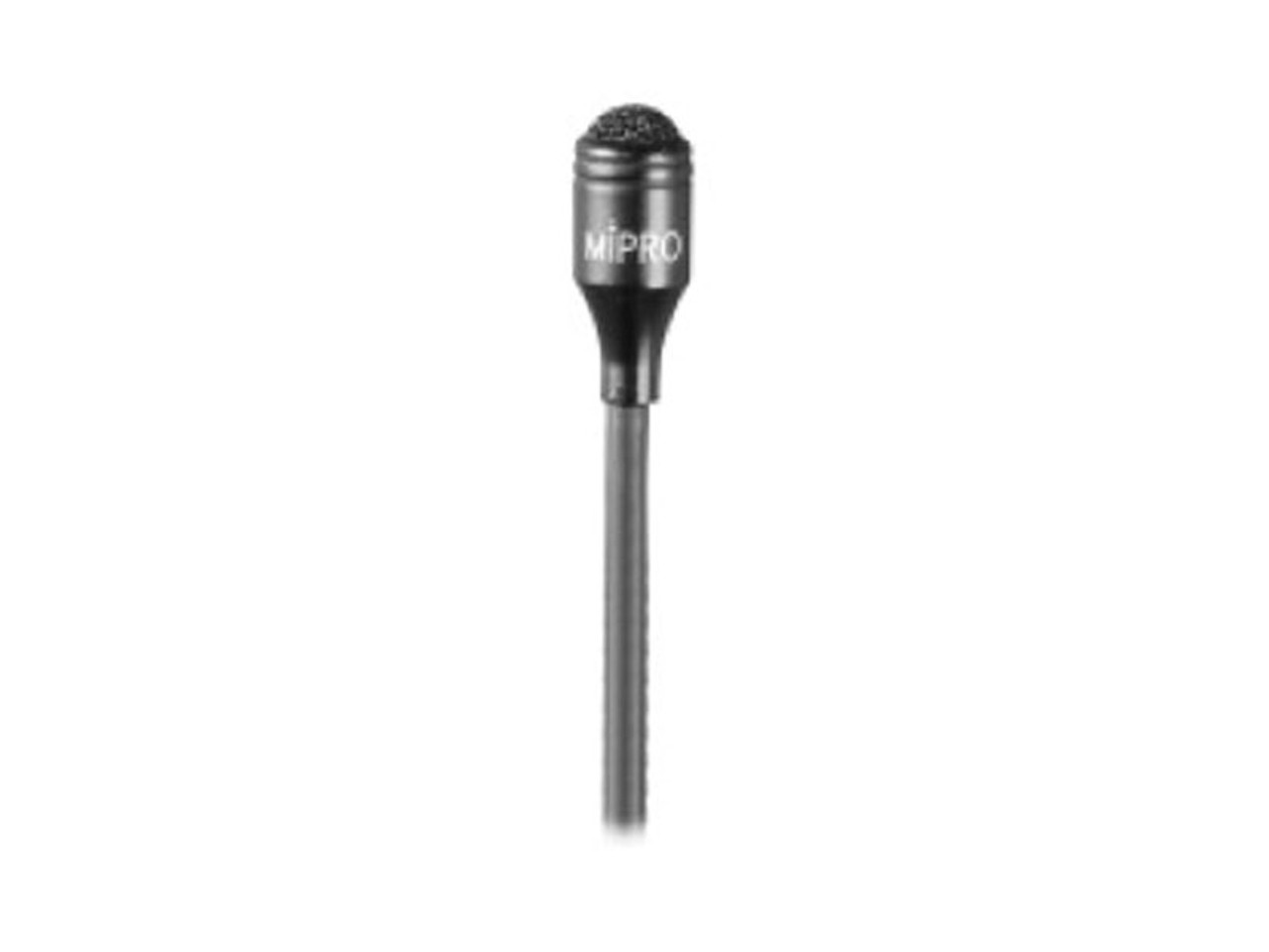 Avlex MU-55LX Black 4.5mm Omnidirectional Lavaliere Microphone 