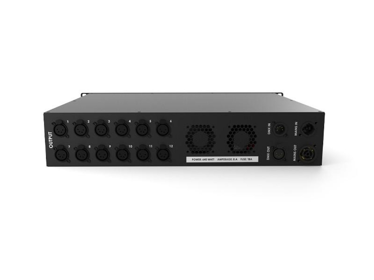 German Light Products 767170 Rackmount X4 Atom PSU 12 Way Output (767170)