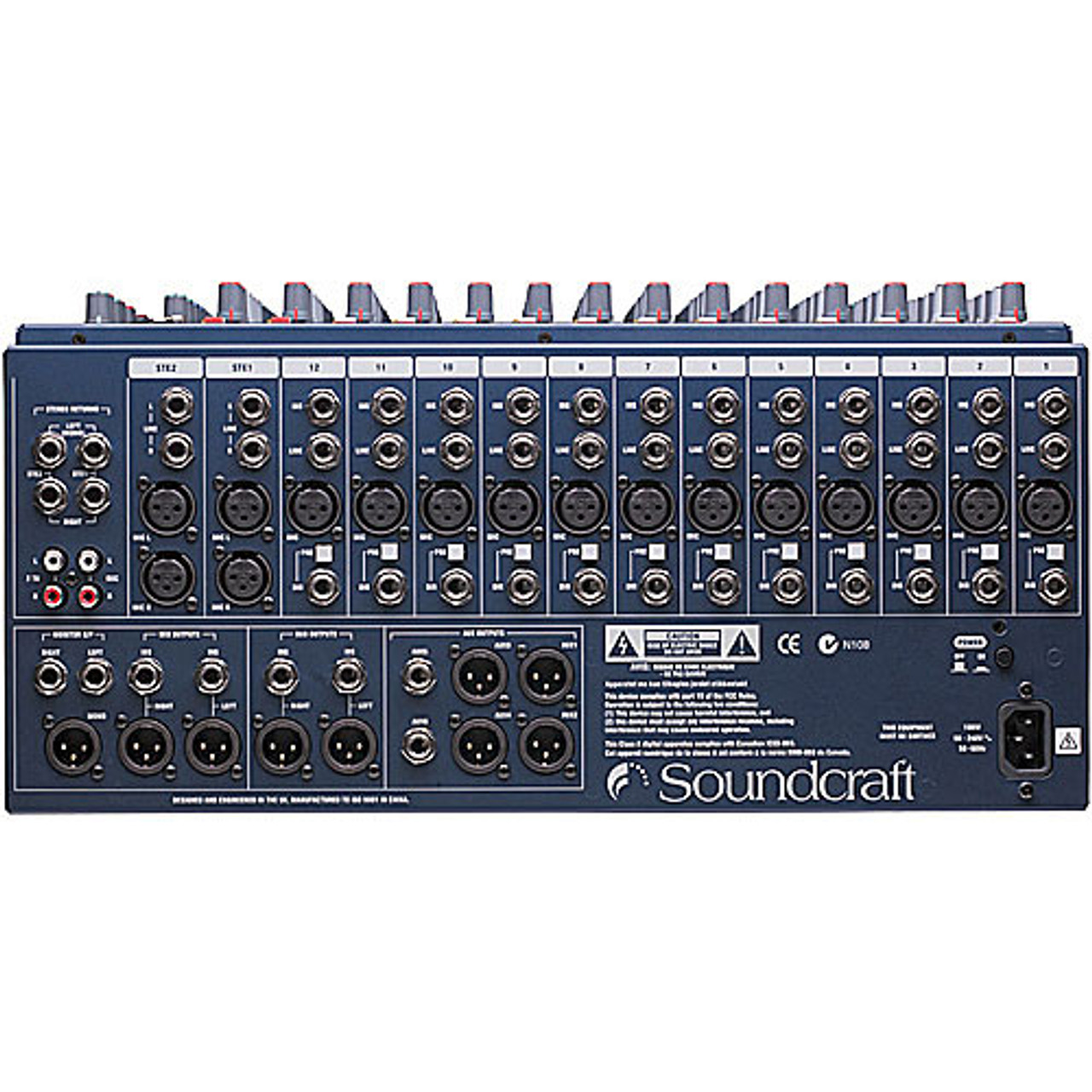 Soundcraft GB2R-16 - 16 Channel Rack Mountable Audio Mixer
